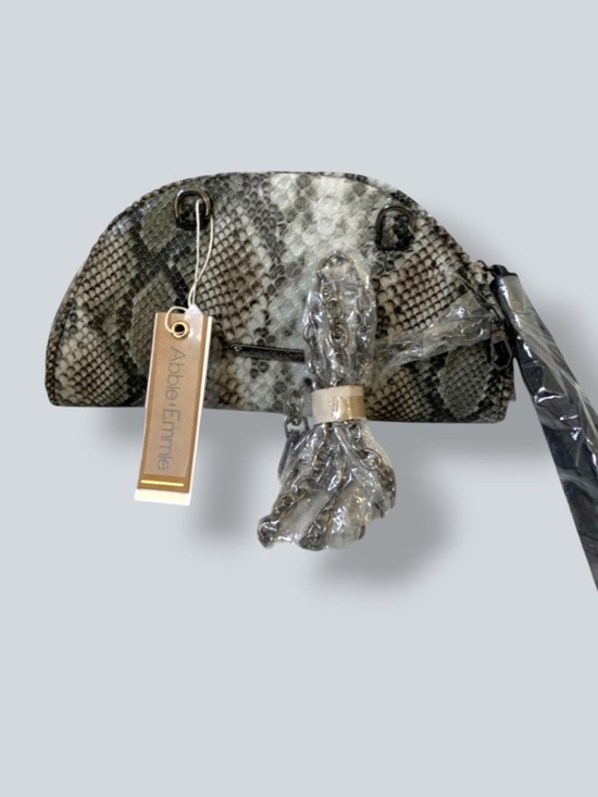 Abbie & Emmie Handbags - Abbie & Emmie Crossbody Animal print Snakeskin Bag Convertible Clutch Multicolor